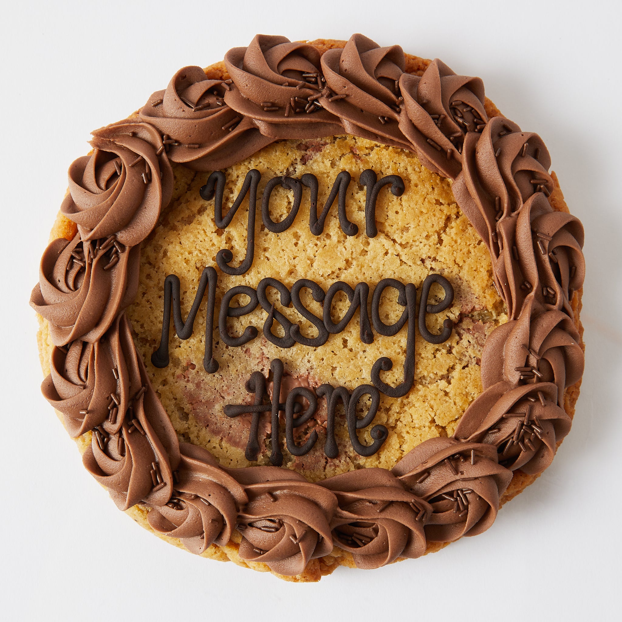 Milk Choc Frosted 7 Inch Cookie – Blondies Kitchen